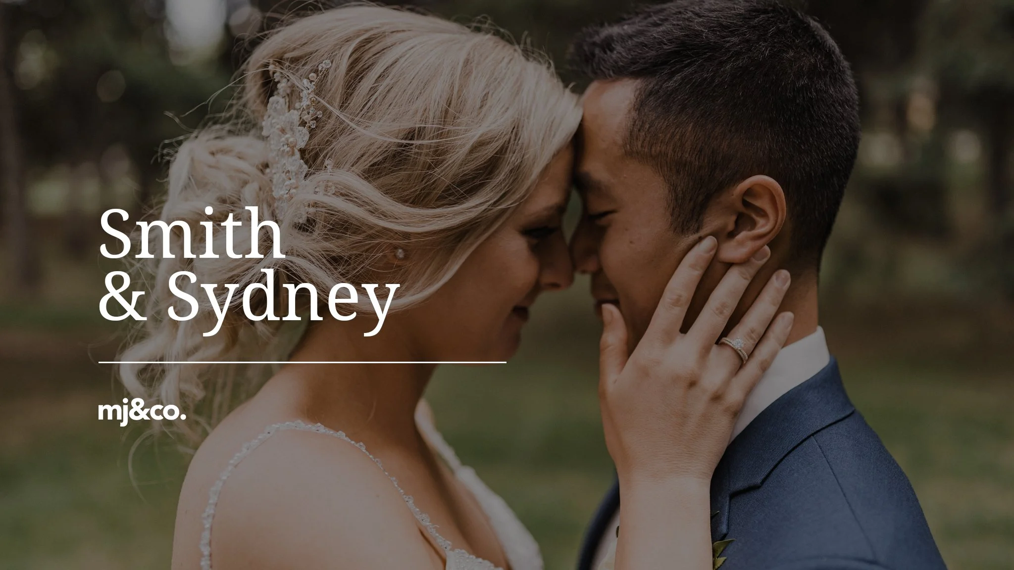 Smith & Sydney’s feature wedding film