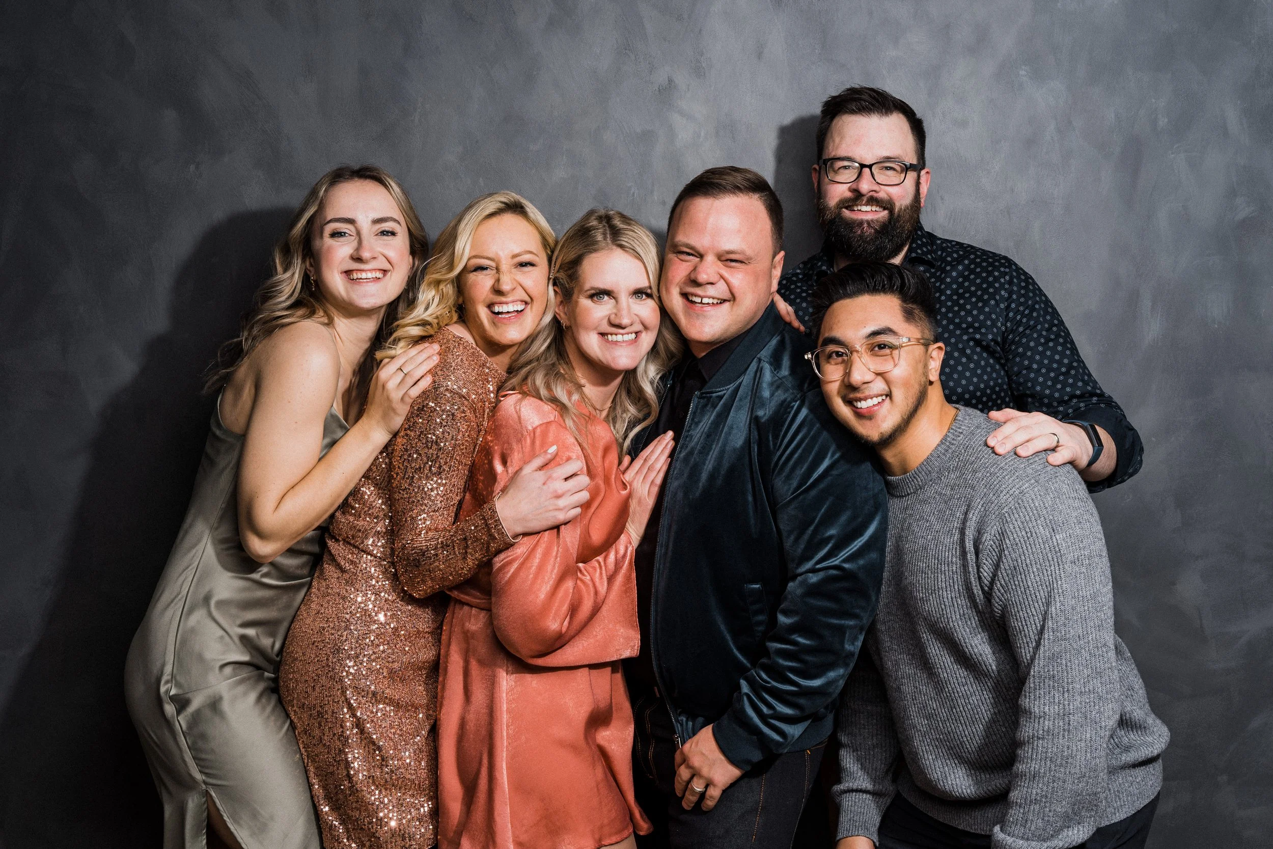 The MJ&Co. team together at the studio