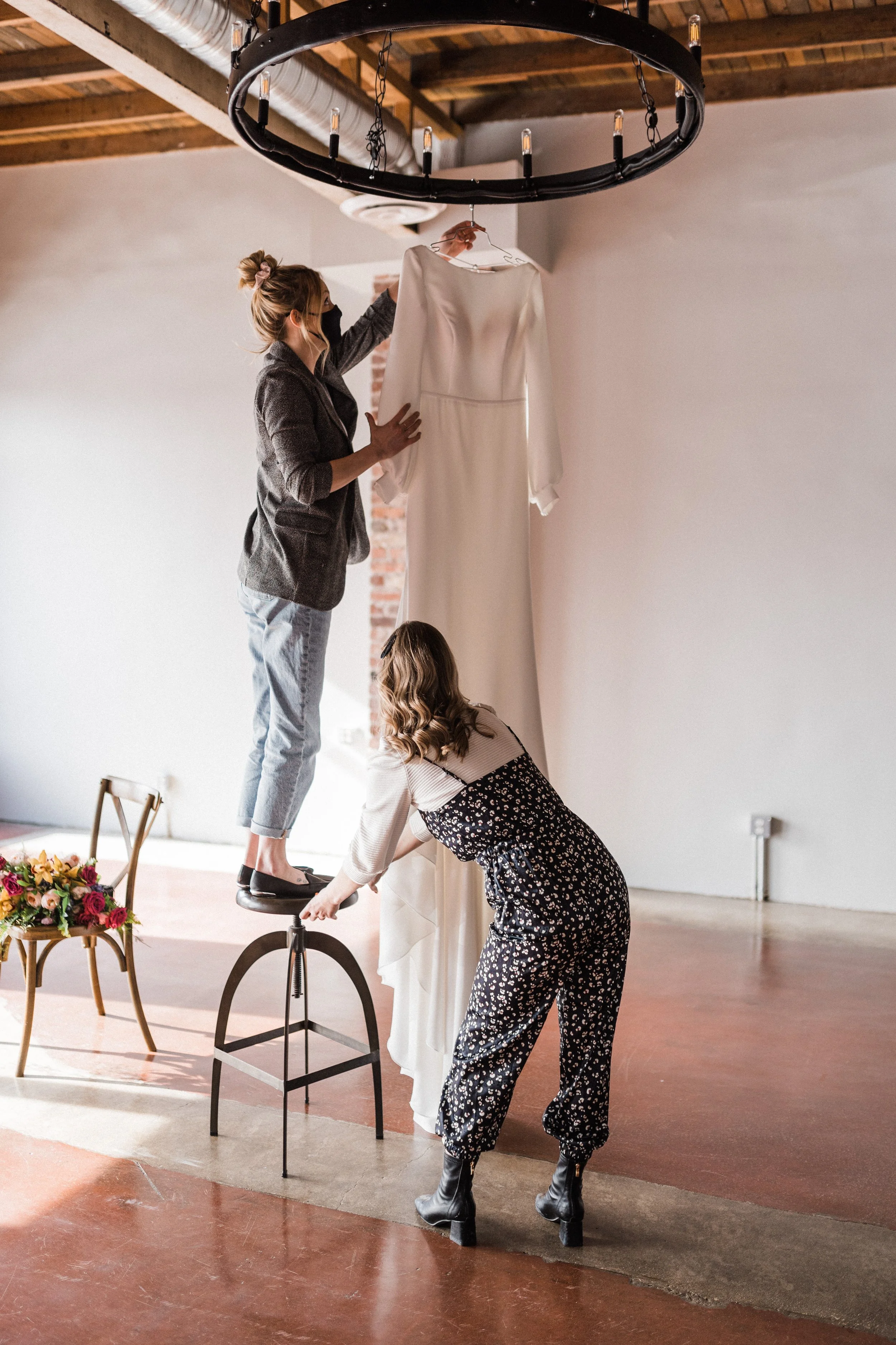 A creative shoot at Glass & Lumber