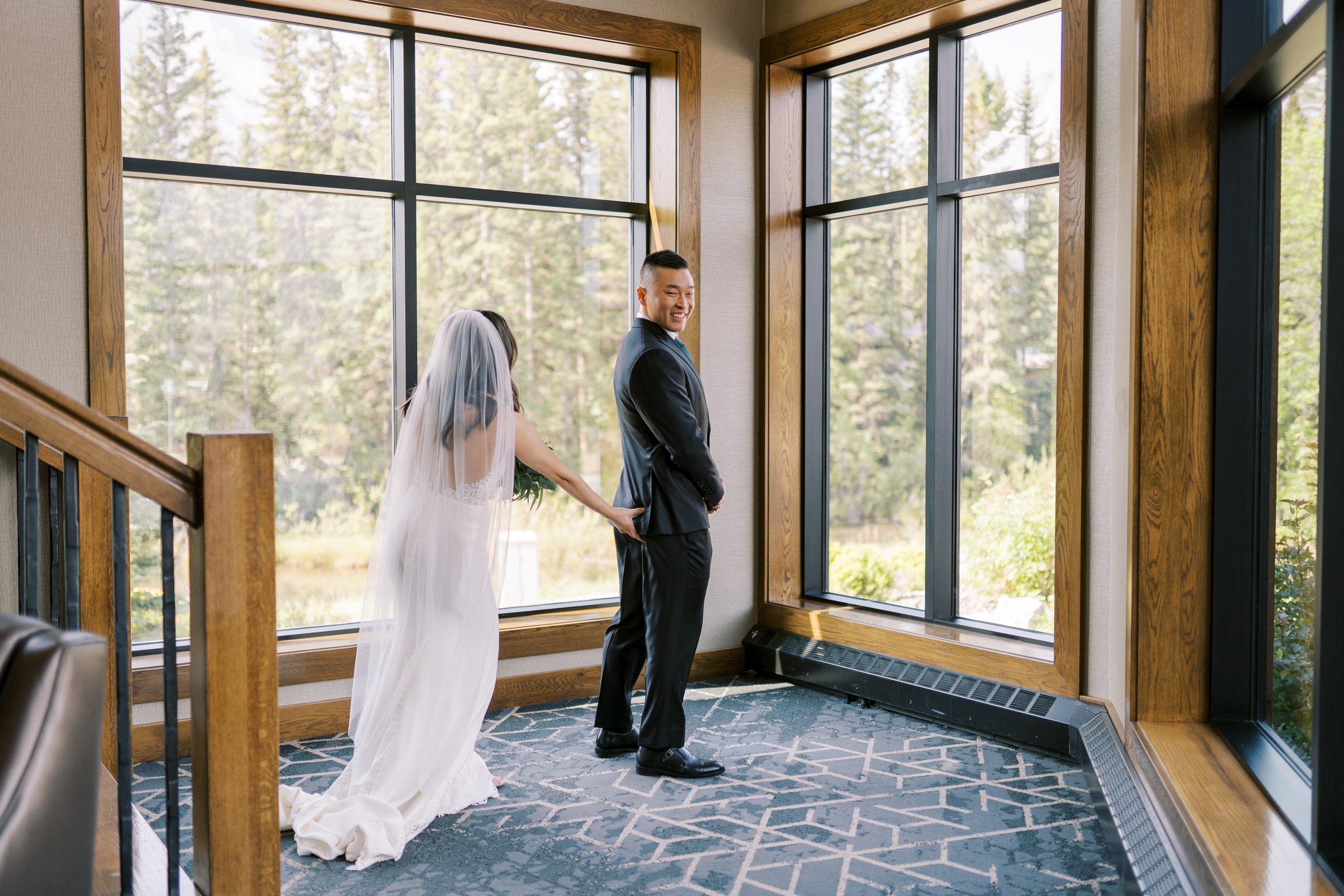 Malcolm Hotel Wedding Photographer | Allan & Elaine in Canmore
