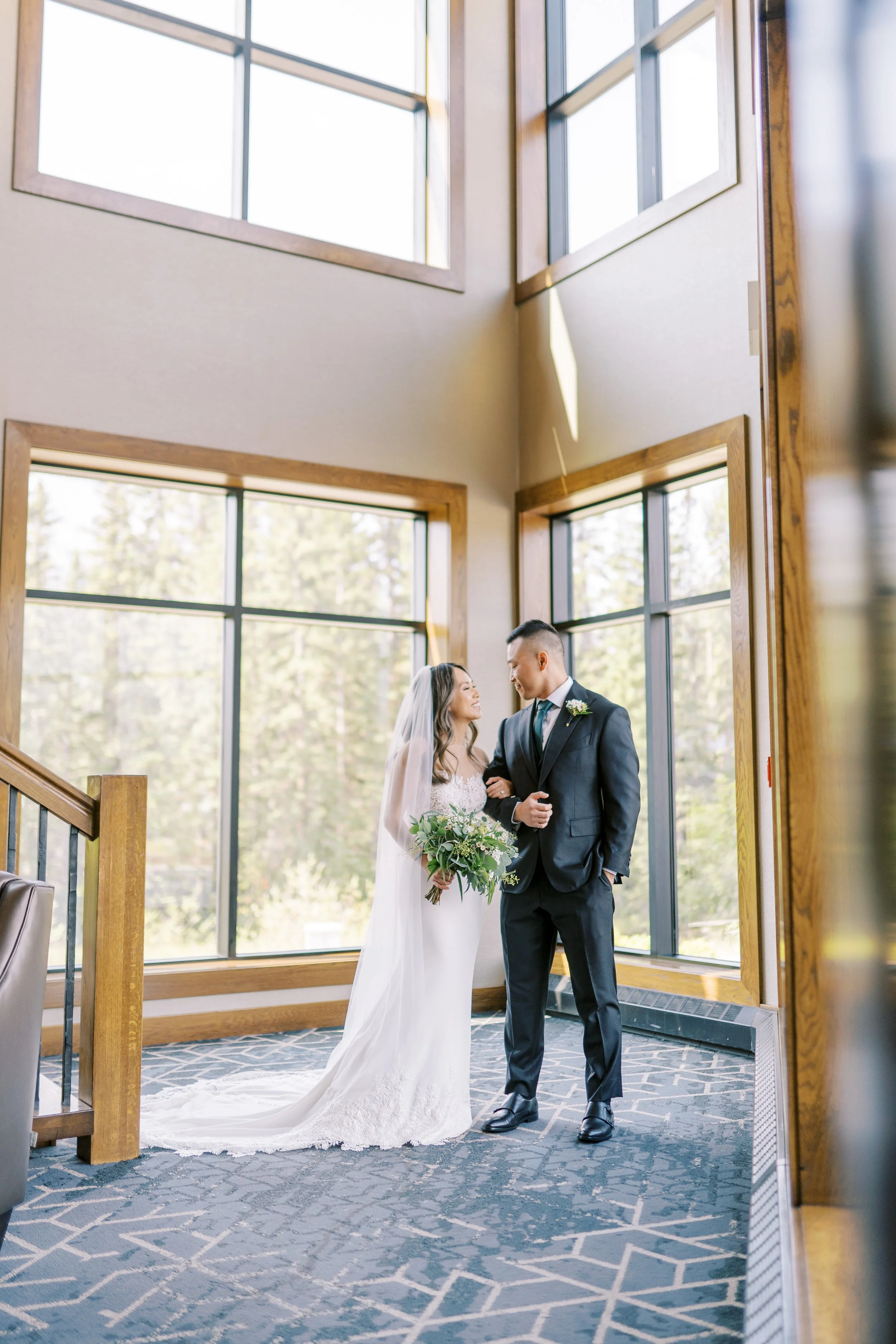 Malcolm Hotel Wedding Photographer | Allan & Elaine in Canmore