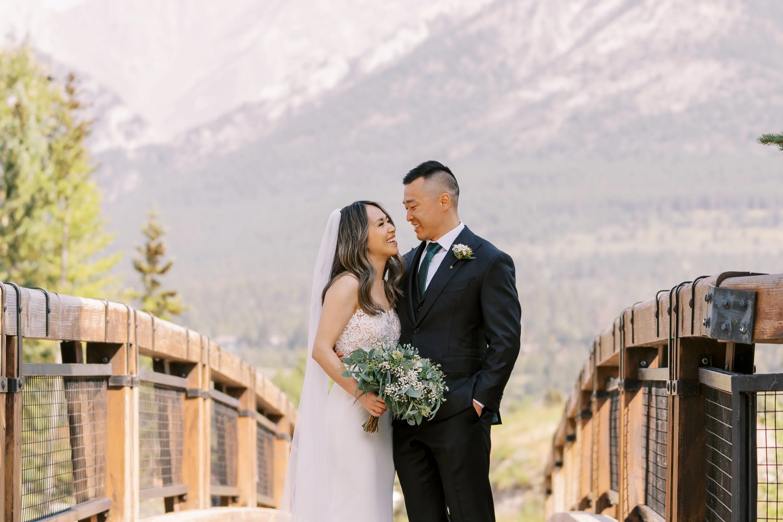 Malcolm Hotel Wedding Photographer | Allan & Elaine in Canmore