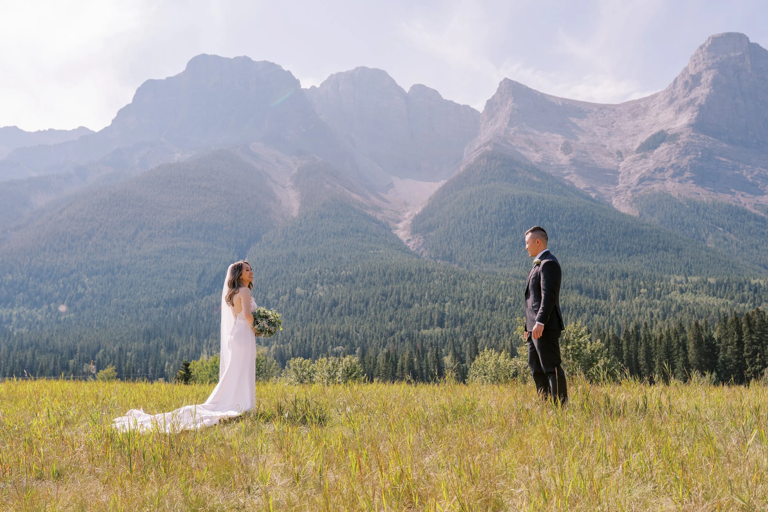 Malcolm Hotel Wedding Photographer | Allan & Elaine in Canmore