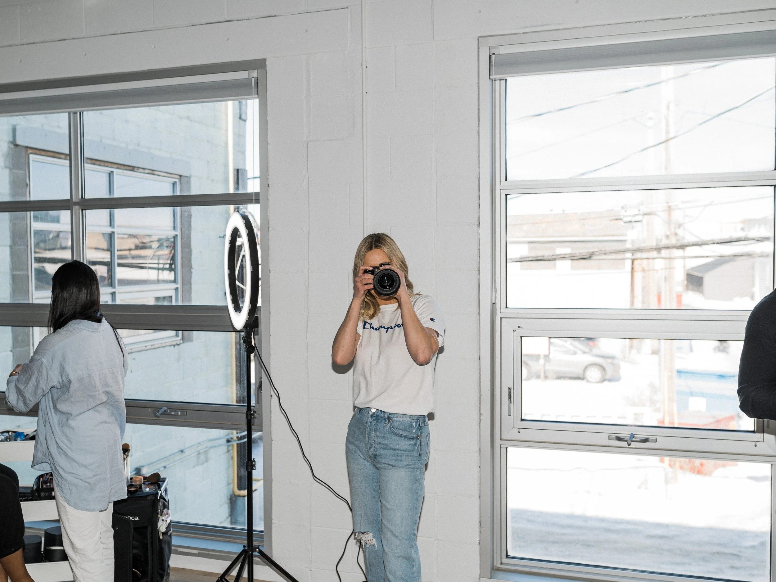 Champagne in the Studio