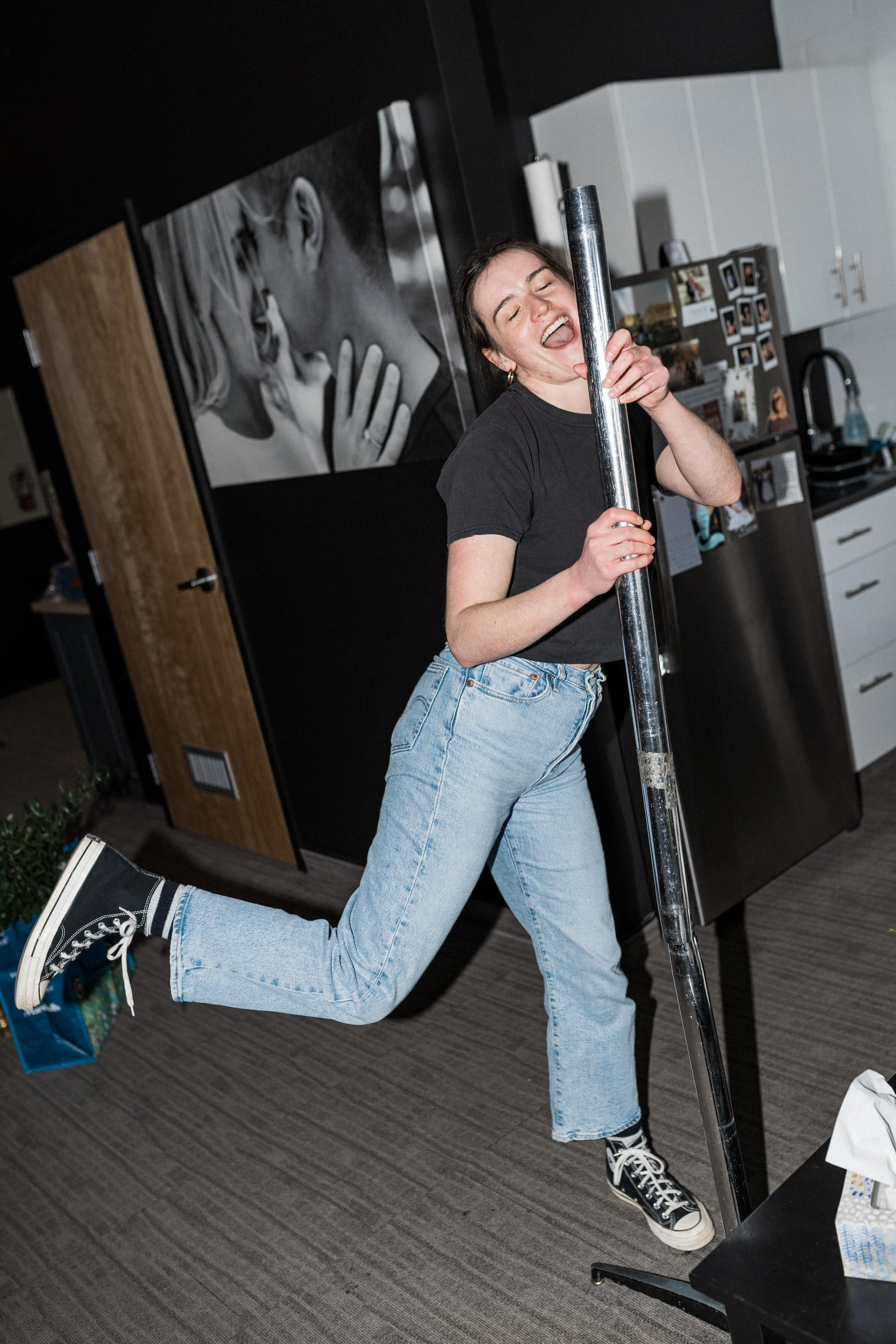 Champagne in the Studio